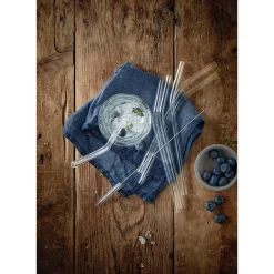 Baric Trinkhalme aus Glas, 22 cm, 6 Stück