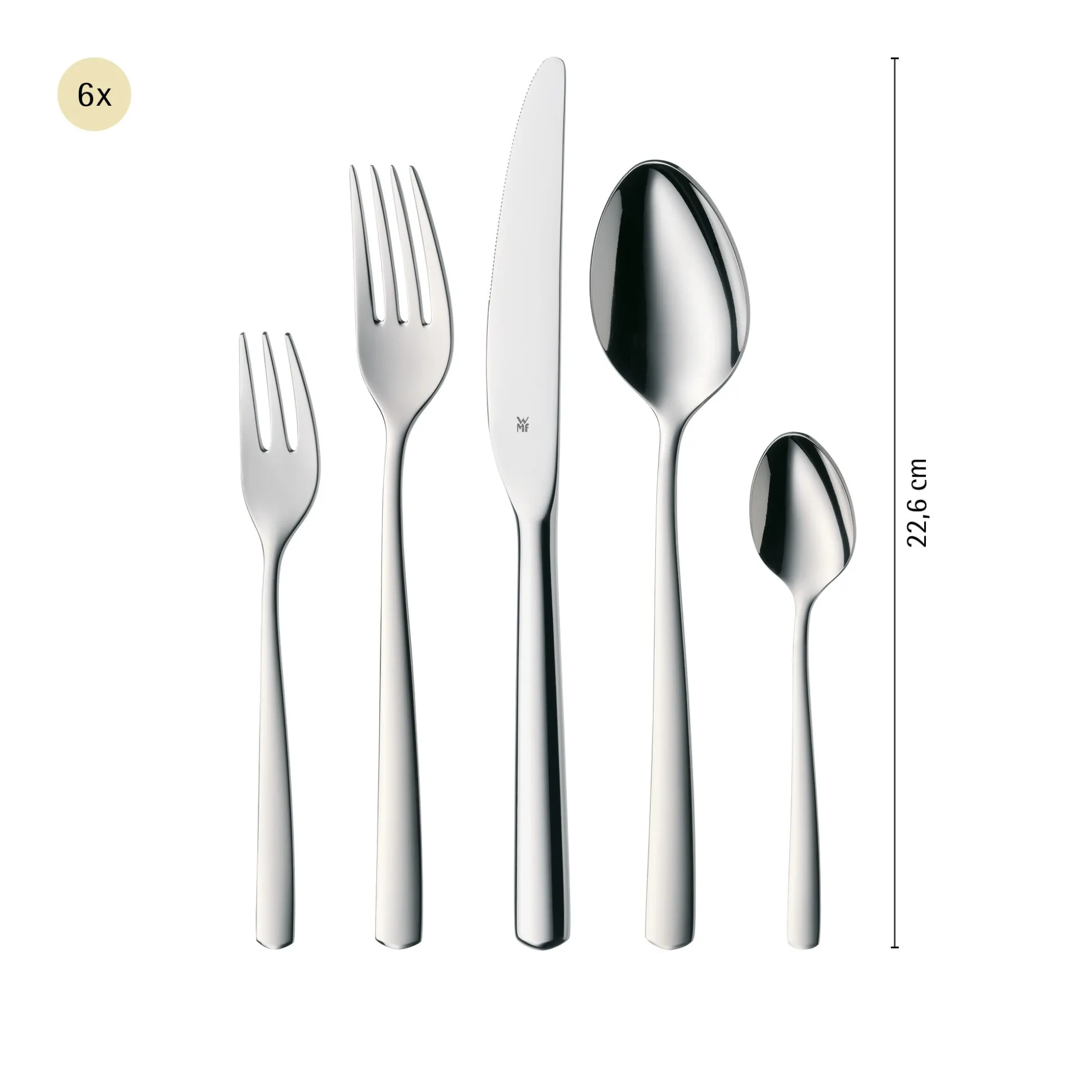 Boston Besteck-Set, 30-teilig, Cromargan®