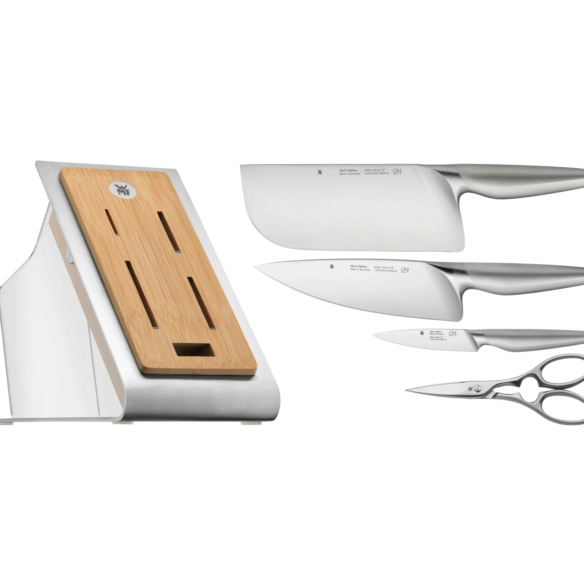 Chef`s Edition Messer-Vorteils-Set* mit Messerblock für die asiatische Küche, 5-teilig