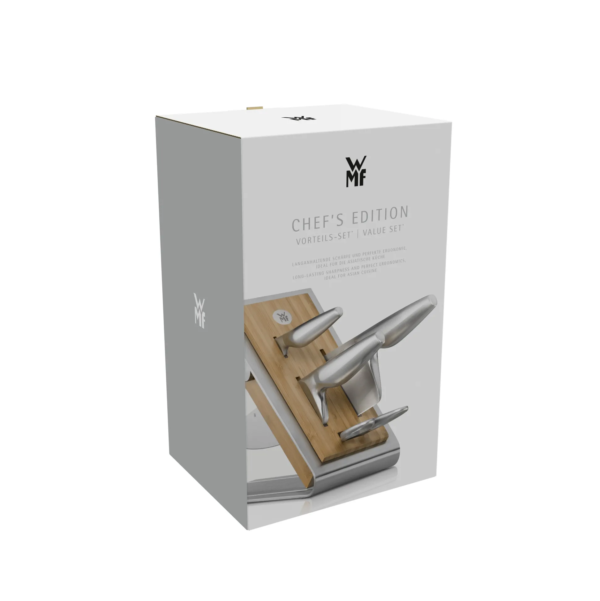 Chef`s Edition Messer-Vorteils-Set* mit Messerblock für die asiatische Küche, 5-teilig