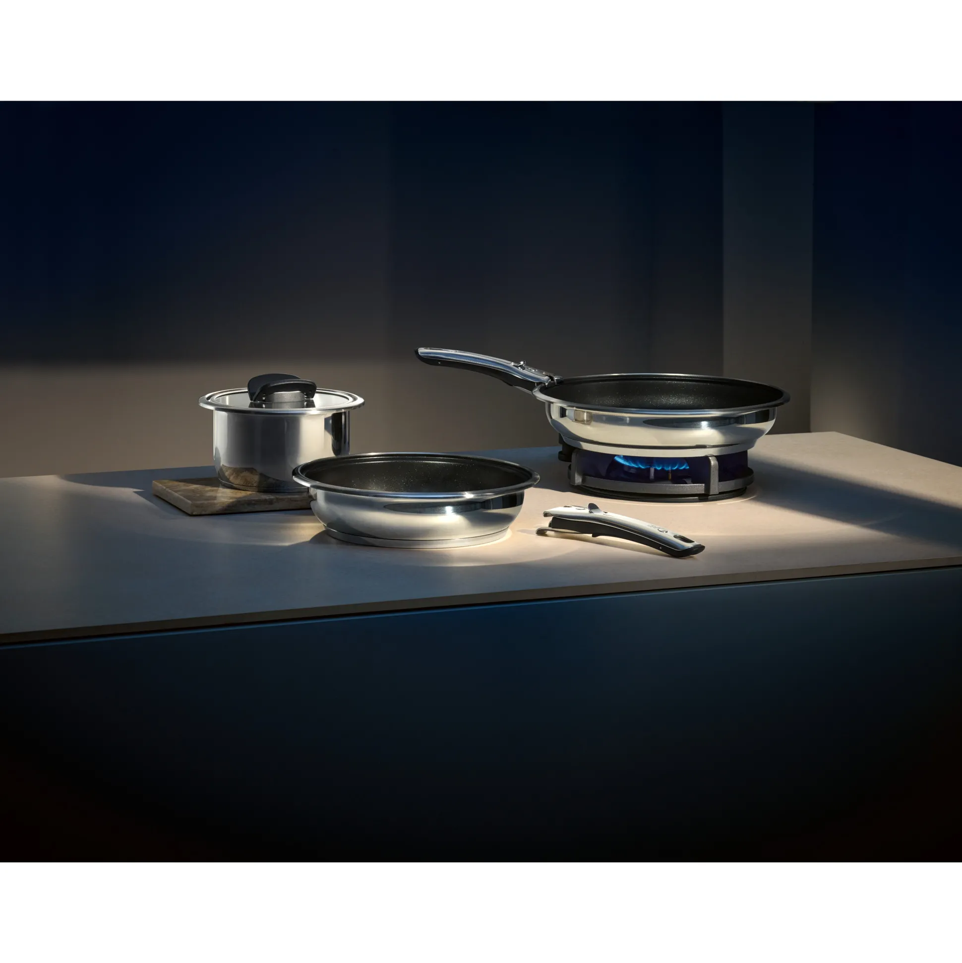 Click&Serve Bratpfanne mit Antihaftversiegelung, 20 cm