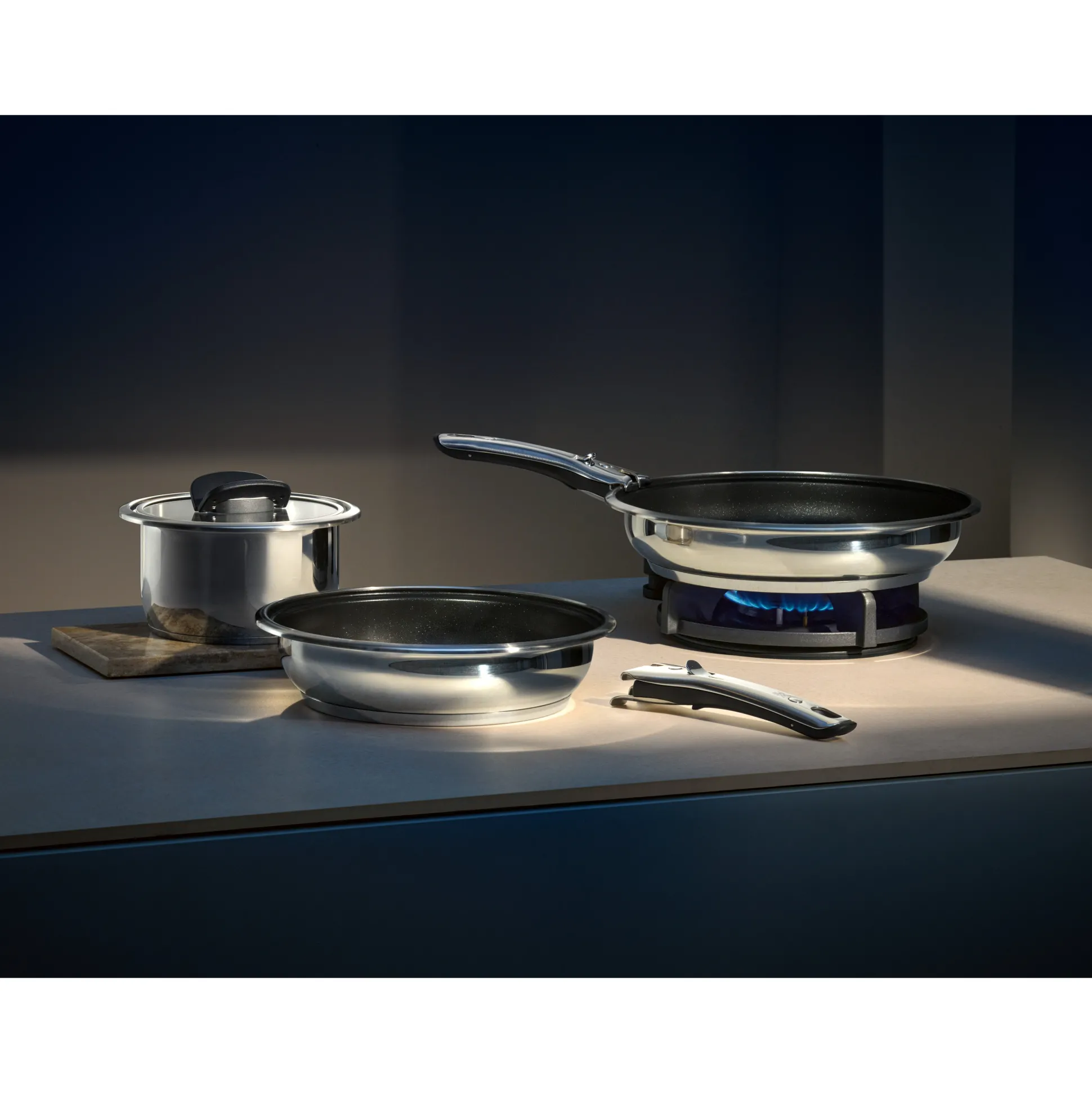 Click&Serve Bratpfanne mit Antihaftversiegelung, 20 cm