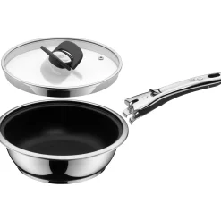 Click&Serve Bratpfanne mit Antihaftversiegelung, 20 cm