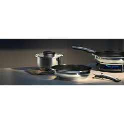 Click&Serve Bratpfanne mit Antihaftversiegelung, 24 cm