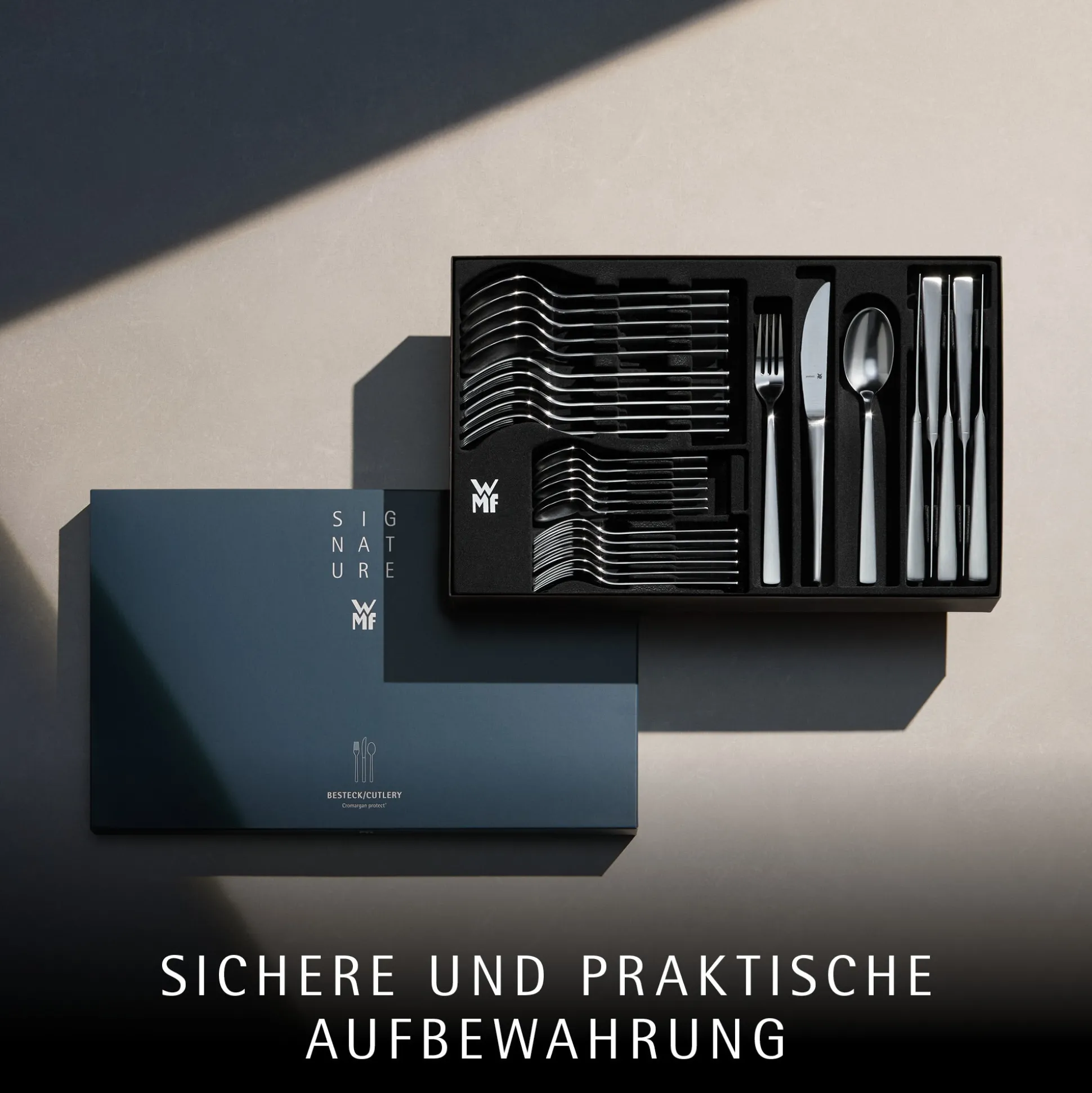 Corvo Besteck-Set, 30-teilig, Cromargan protect®