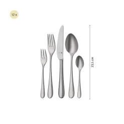 Merit Besteck-Set, 66-teilig, Cromargan protect®, sandgestrahlt