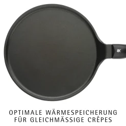 WMF Devil Crêpes-Pfanne mit Teigverteiler und Wender, 27 cm