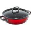 WMF Fusiontec Mineral Roasting Pan 28cm Red with lid