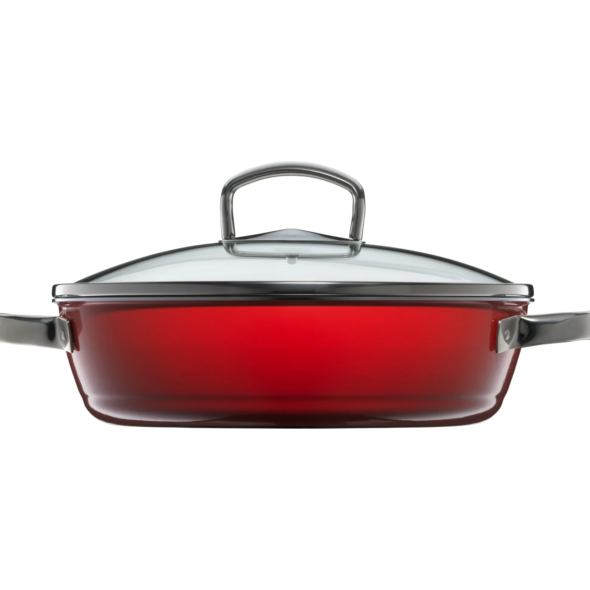 WMF Fusiontec Mineral Roasting Pan 28cm Red with lid