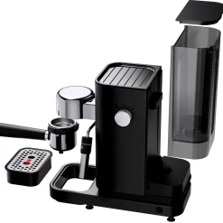 WMF Lumero Espresso Siebträgermaschine, Deep Black