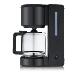 WMF Stelio Kaffeemaschine Glas, Deep Black