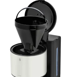 WMF Stelio Kaffeemaschine Glas, Paper White